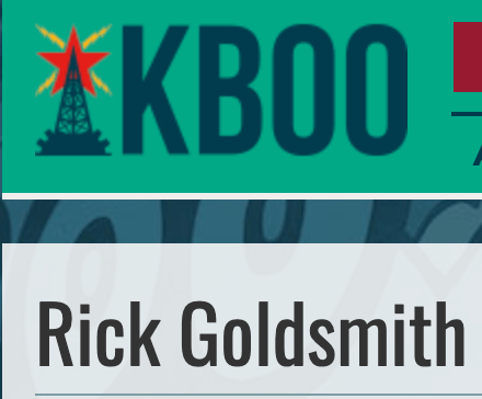 Words and Pictures, KBOO – Radio Interview with Rick&nbsp;Goldsmith