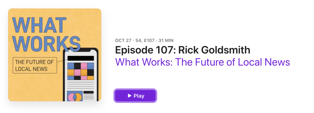 What Works: The Future of Local News with Dan Kennedy – Rick Goldsmith tells us about ‘Stripped for Parts,’ his jeremiad against hedge-fund&nbsp;journalism